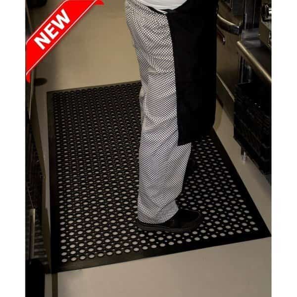 36 x 60 in. Workstation Edge Anti-Fatigue MatBlack