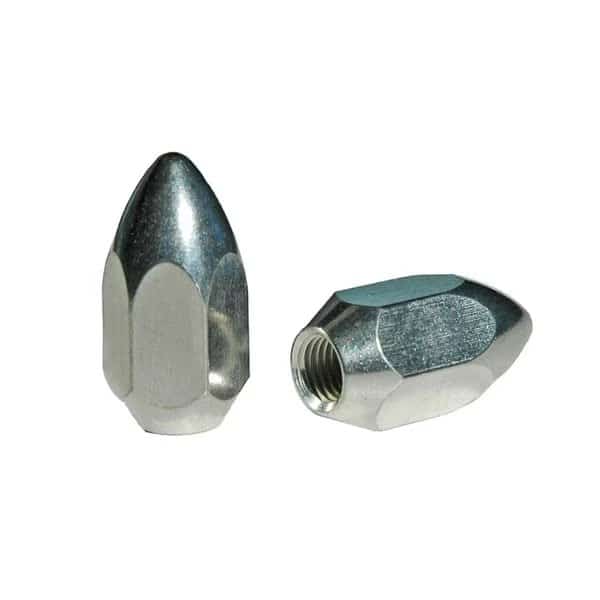 8 Piece Aluminum Wheel Lug Nuts 10 x 125 mm Taper Seat