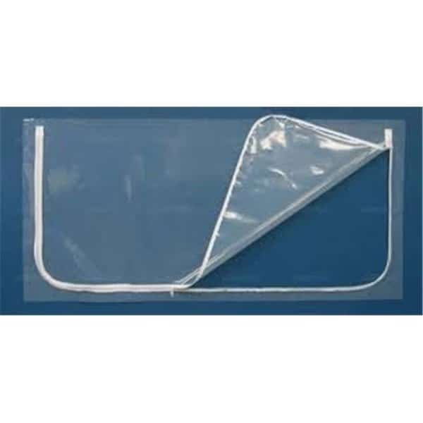 Dr. Shrink DS-4082HDC 40 x 82 in. Heavy Duty Zipper Door; Clear