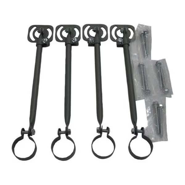 Directv SHRTMPBRACE Short Mono Pole Brace for KaKu ODU 50A08B12C02; Pack of 4