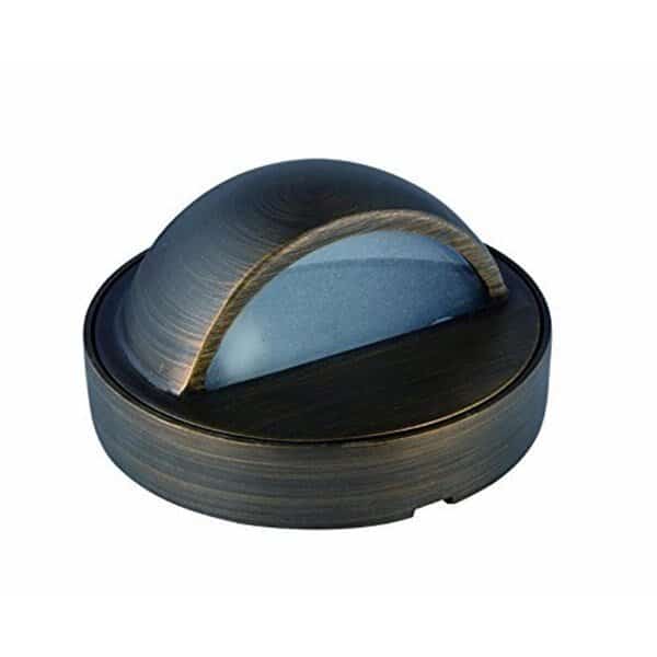 2 x 337 in LandscapeSpotlights Deck Antique Brass