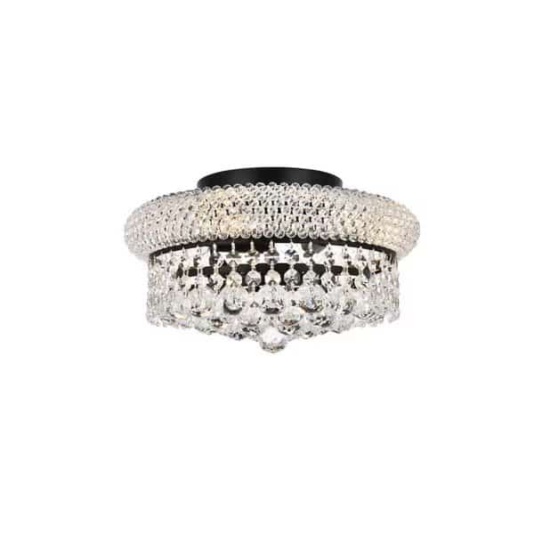 V1800F12BK-RC 12 in. Primo Flush Mount, Black