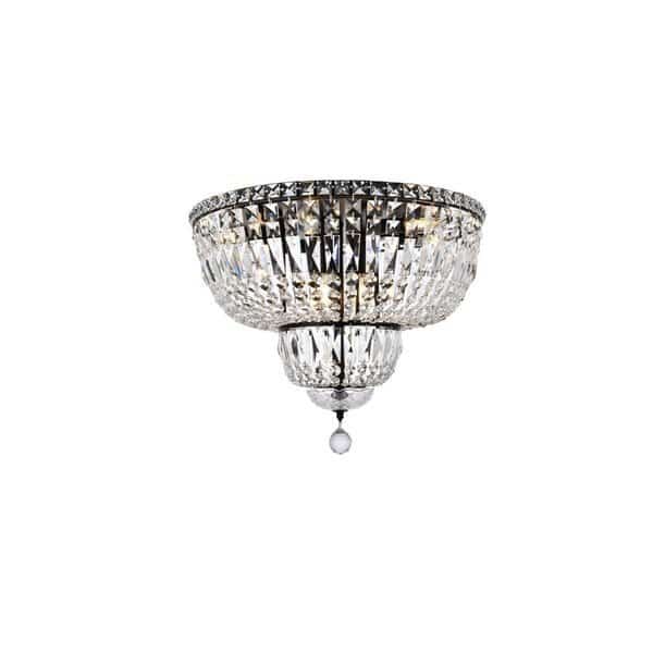 V2528F20BK-RC 20 in. Tranquil Flush Mount, Black
