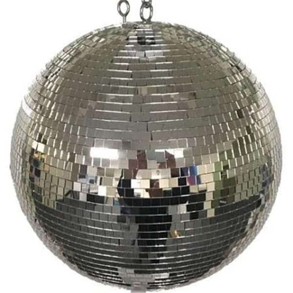 Eliminator Lighting EM16 16 in. Mirror Ball with Motor Ring