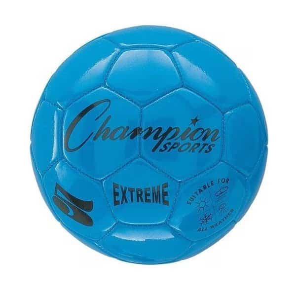 Champion Sports CHSEX3BL 3 Size Extreme Series Soccer Ball - Blue