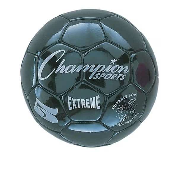 5 Size Extreme Series Soccer Ball - Black