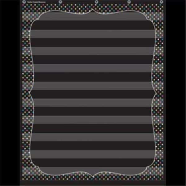 Chalkboard Brights 10 Pocket Chart