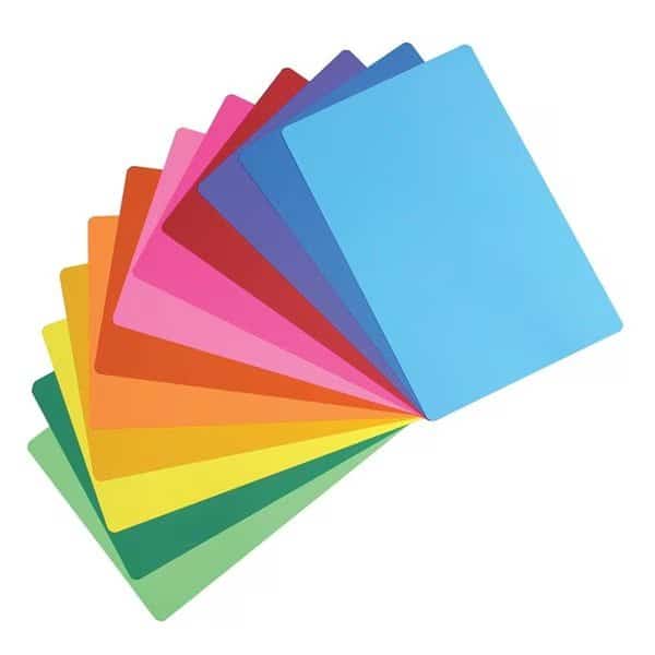 Hygloss Products HYG87124-3 Mighty Bright Placemats - Pack of 3