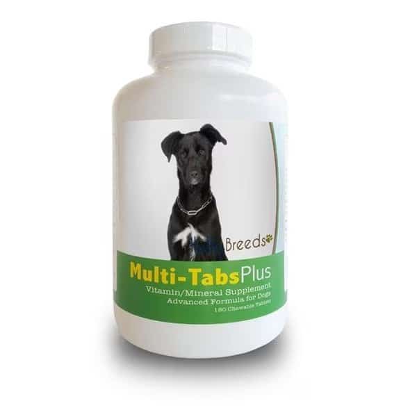 Healthy Breeds 840235140498 Mutt Multi-Tabs Plus Chewable Tablets; 180 Count