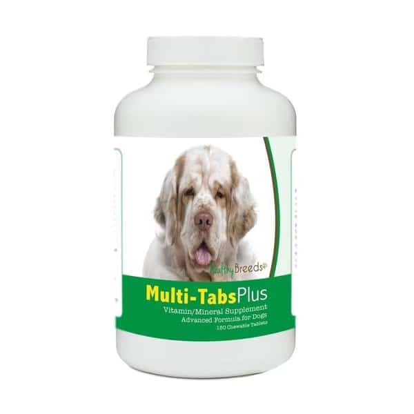 Clumber Spaniel Multi-Tabs Plus Chewable Tablets - 180 Count, 180PK