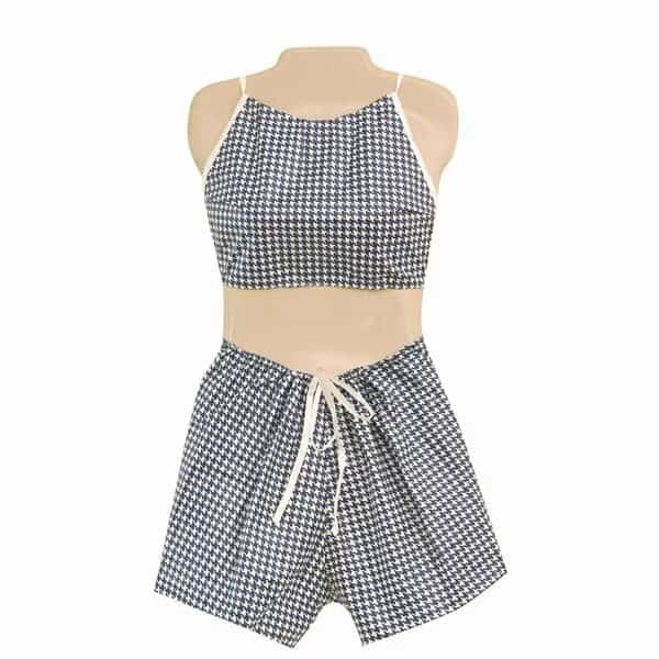 Patient Wear-Womens Bibb Top with Shorts - 3X Large - Dozen