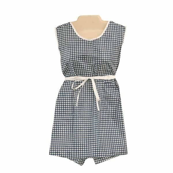 Patient Wear-Womens Coverall Top with Shorts - Small - Dozen