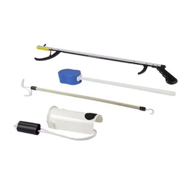 32 in. Fablife Hip Kit with Reacher; Contoured Sponge