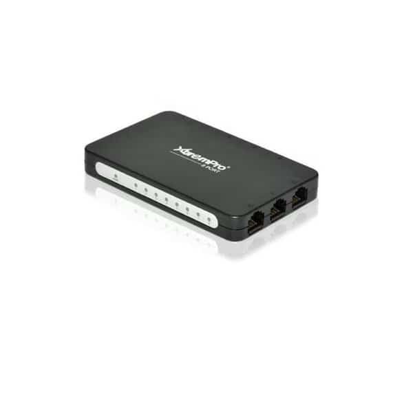 XtremPro 61026 8-Port USB Powered 10-100Mbps Ethernet RJ45 Network Switch Hub