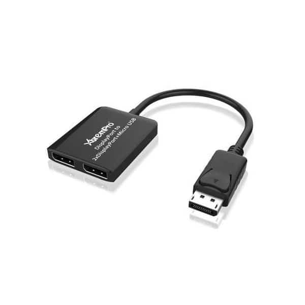 XtremPro 61072 2 Ports Display Port MST Hub Splitter