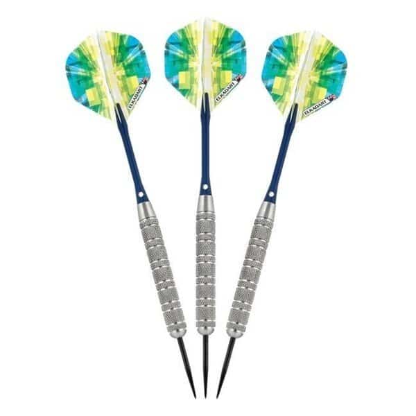 Elkadart 22-0201-21 Prism Ringed Silver Steel Tip Darts - 21 g, Elkadart, Mfr#: 22-0201-21
