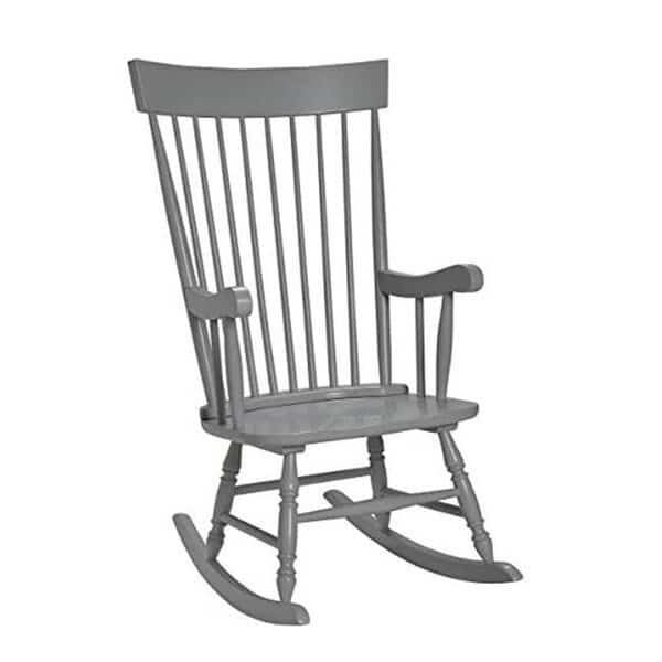 Gift Mark 4300GY Adult Rocking Chair; Grey