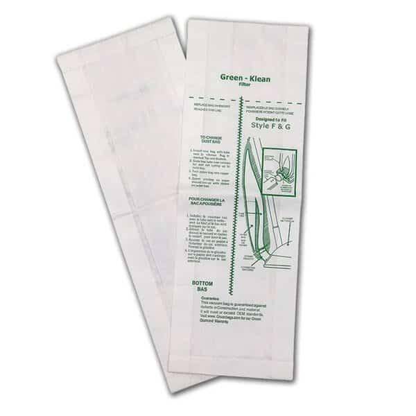 Green Klean GK-F&G Nilfisk Advance Reliavac 12HP & 16HP Replacement Vacuum Bags - Case of 36