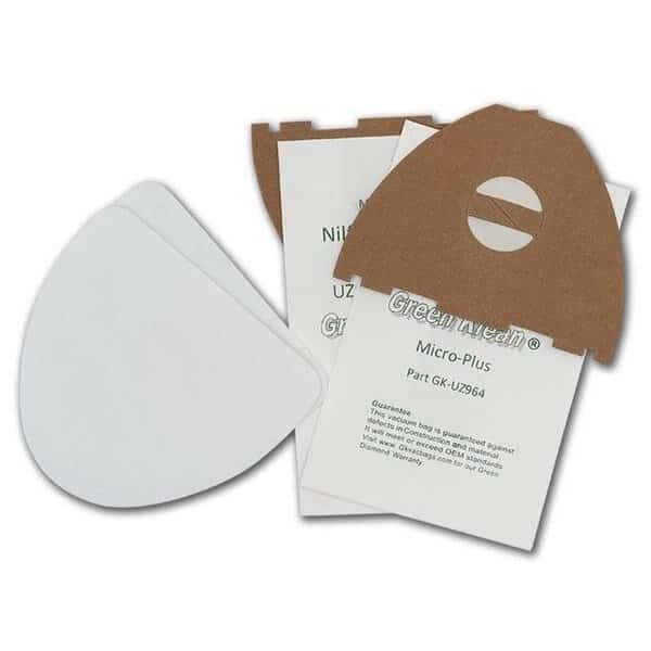 Green Klean GK-UZ964 Nilfisk Advance UZ964 Hip Vac Replacement Vacuum Bags - 10 per Case - Case of 20
