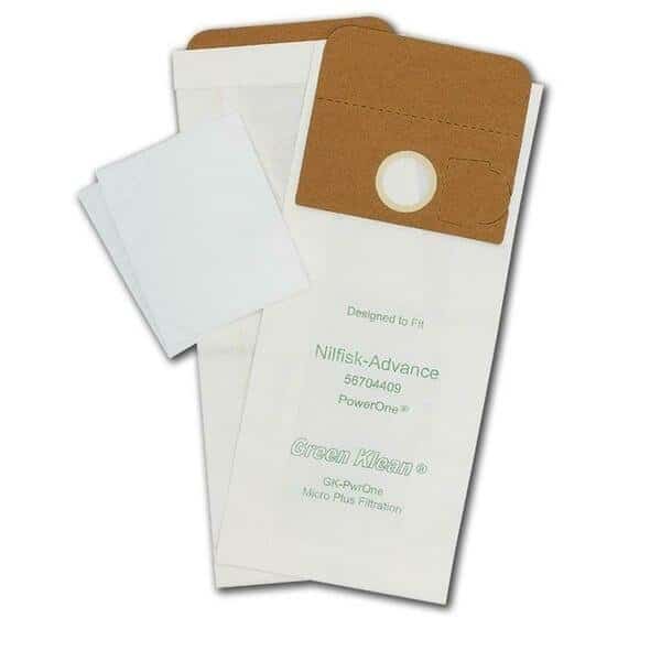 Nilfisk Advance Powerone Vacuum Replacement Vacuum Bags