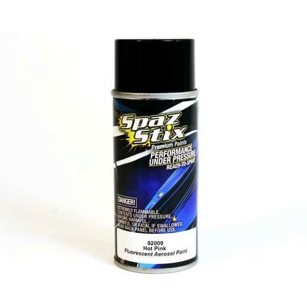 Hot Pink Fluorescent Aerosol Paint - 3.5 oz, Spaz Stix, Mfr#: SZX02009
