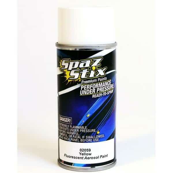 Yellow Fluorescent Aerosol Paint - 3.5 oz