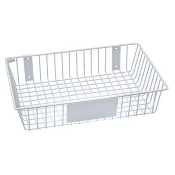 RACKEM RACKS 9179-W 18 x 12 x 4 in. Wire Basket - White