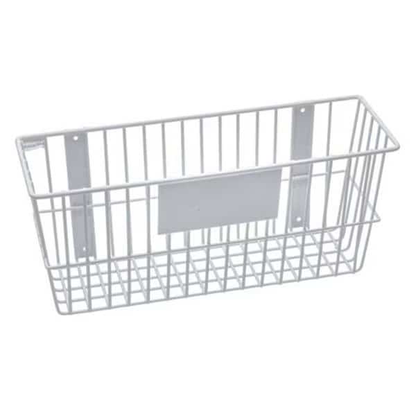 RACKEM RACKS 9188-W 18 x 6 x 8 in. Wire Basket - White