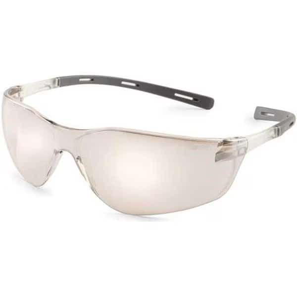 Gateway Safety 280320045 Gray & Clear Mirror Temple Ellipse Safety Glasses