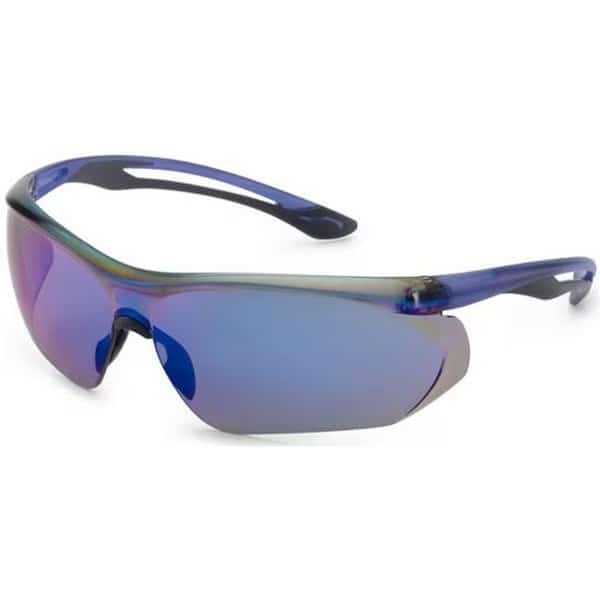 Gateway Safety 280393927 Blue Mirror & Gray Flex Parallax Safety Glasses