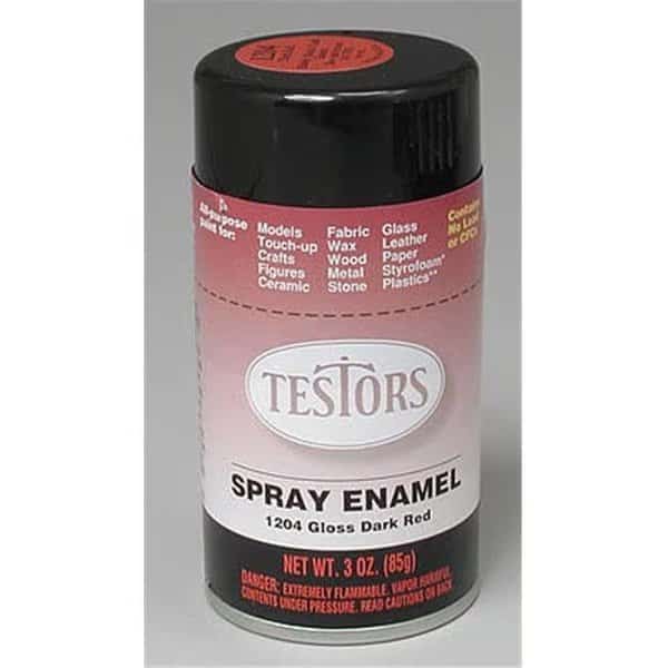 Red, Gloss, 3 oz, Testors, Mfr#: TES1204T