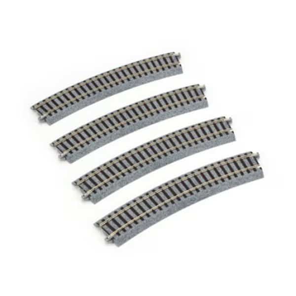 HO 4 Piece Radius Curve, 4PK