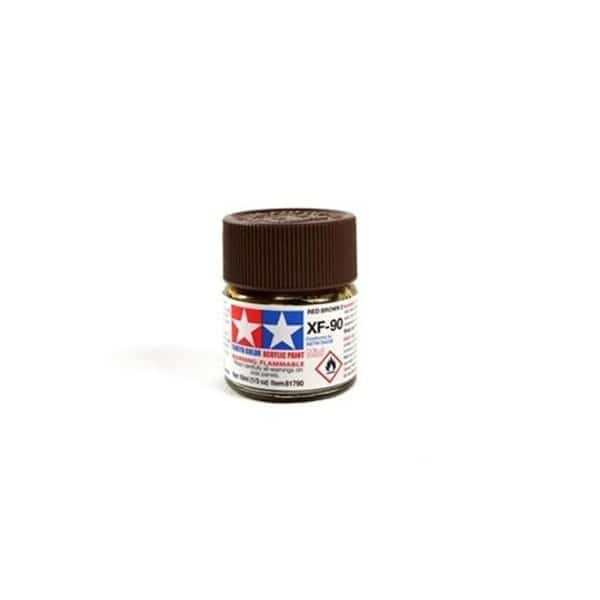 10 ml Mini Acrylic Paint - Red Brown