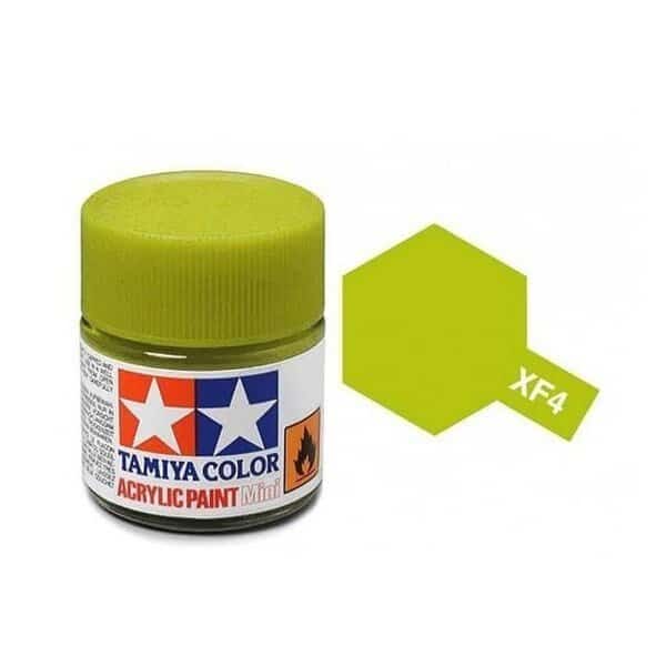 Tamiya Paint TAM81704 10 ml Acrylic Mini - Yellow Green