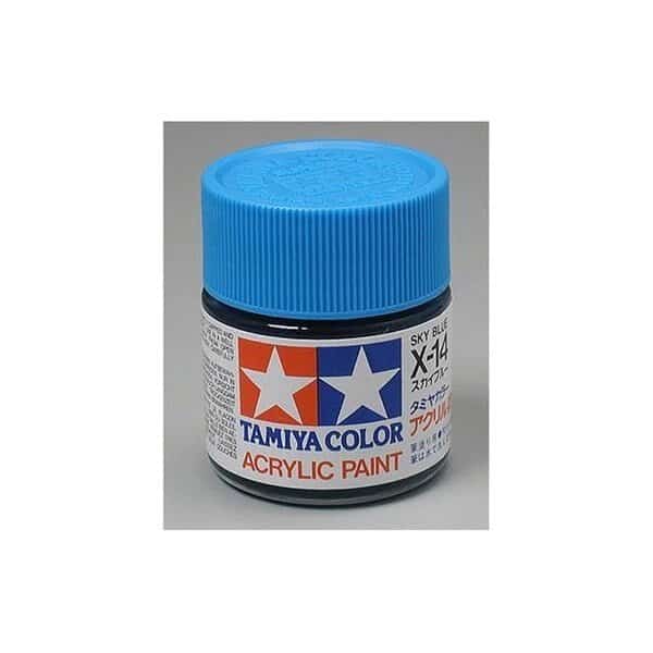 Tamiya Paint TAM81014 0.75 oz Tamiya Acrylic Paint - Sky Blue