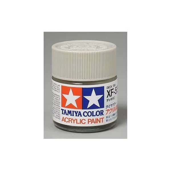 Tamiya Paint TAM81355 0.75 oz Tamiya Acrylic Paint - Deck Tan