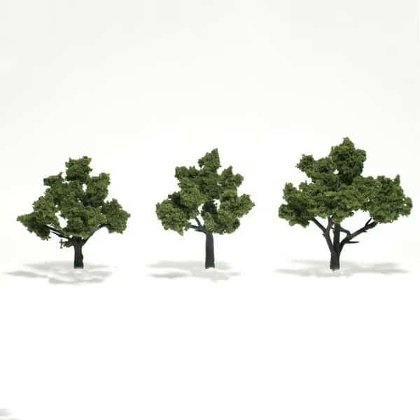 3-4 in. Light Green Trees