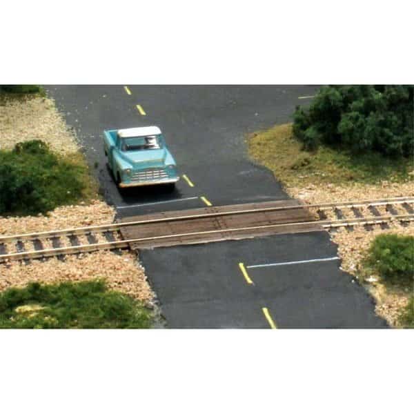 Wood Plank Grade Crossing O