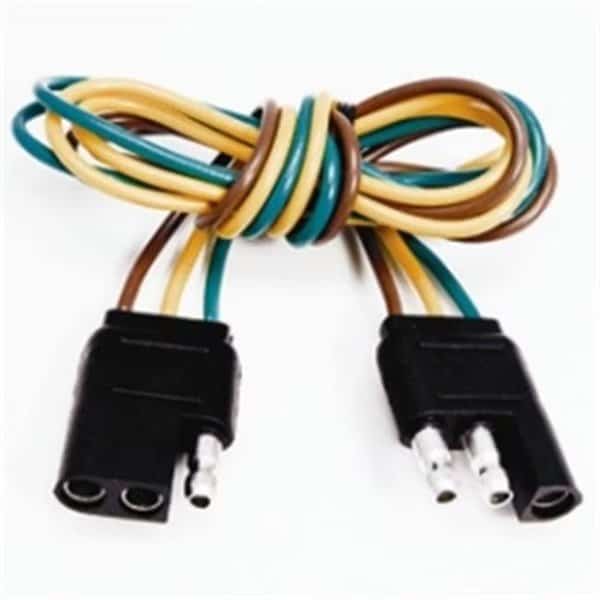 2503F 3 Pole Molded Trailer Connect Flat Molded FM & M Trailer Connector