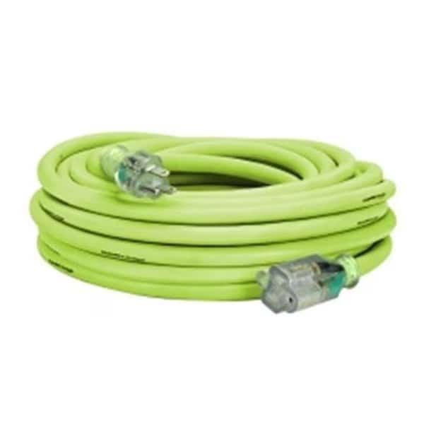 SJTW; Cold Weather Extension Cord, 10 AWG, Indoor/Outdoor, 10/3, 50 ft
