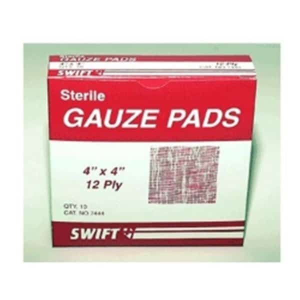 ISN CSU67444 4 x 4 in. Gauze Pads - Pack of 10