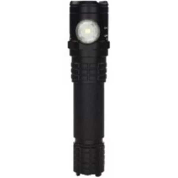Bayco BAYUSB578XL Tactical Flashlight Floodlight & Dual-Light; Black; 900-500-250 Lumens