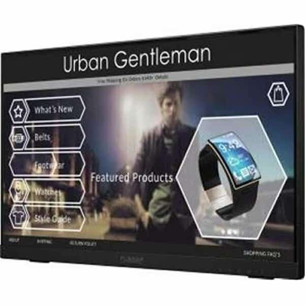 22 in. Edge LED LCD Monitor with Frameless Projected Capacitive Touchscreen