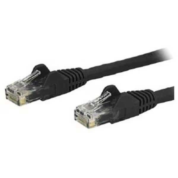 4 ft. CAT6 Patch Cable with Snagless RJ45 Connectors, Black