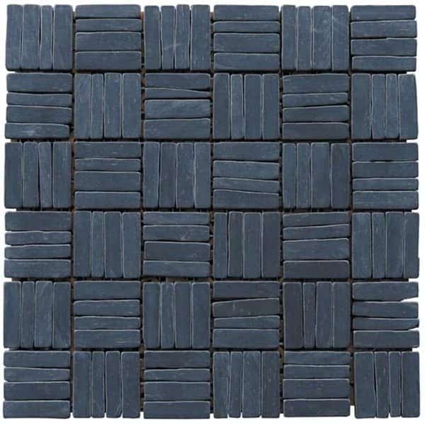 Quartzite Alternate Pattern Mosaic Green