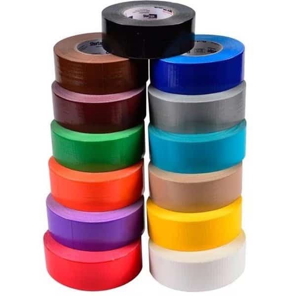 Jacks 437-RE Duct Tape; Red - 2 in. x 60 Yards