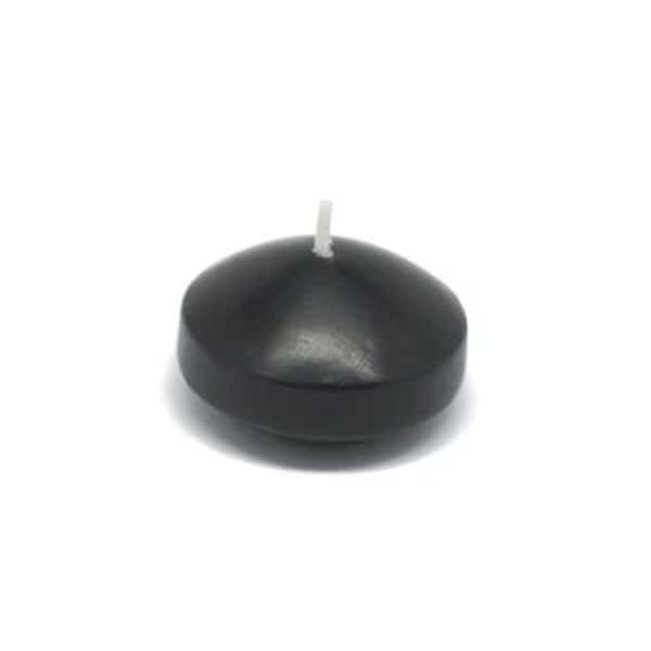 Jeco CFZ-020-6 1.75 in. Floating Candles; Black - 144 Piece