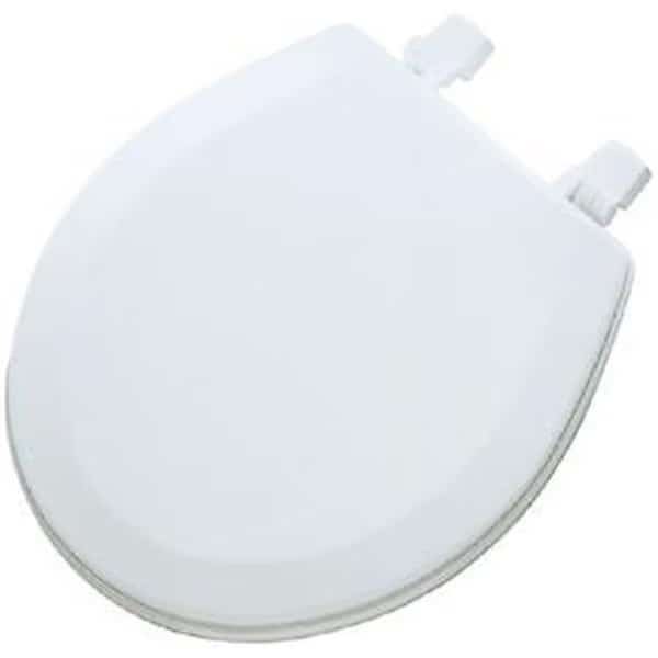 Bemis -Div of Mayfair  Open Front Toilet Seat with Cover; White