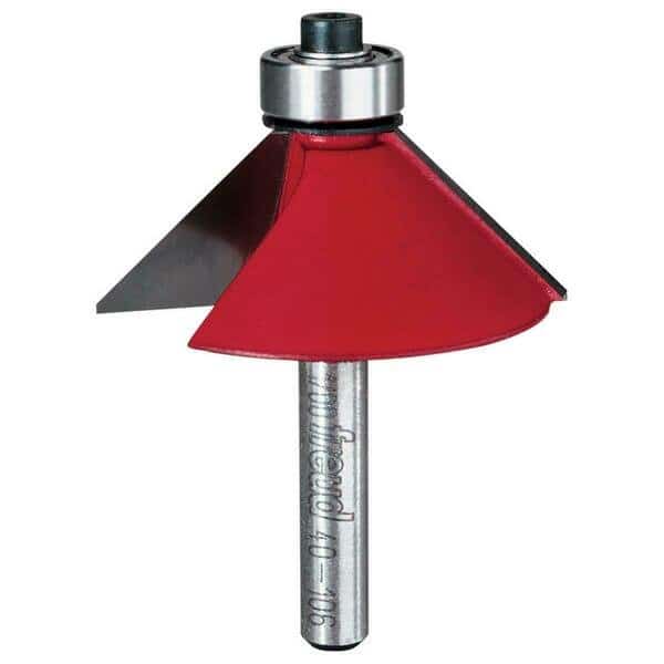 45 deg Chamfer Router Bit