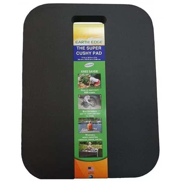 Earth Edge EE000926-5 20 x 15 x 2 in. Super Cushy Pad - Black